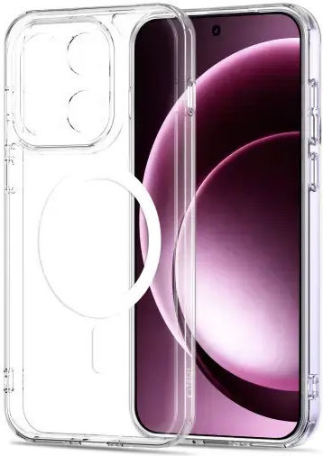 Tech-Protect Flexair Hybrid Umschlag Rückseite Silikon / Kunststoff Transparent (OnePlus 15)