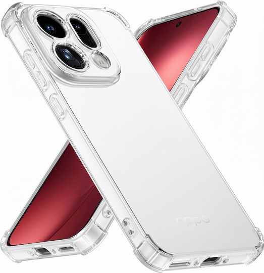 Techsuit Bumper Σιλικόνης Διάφανο (Oppo Find X9 Pro)