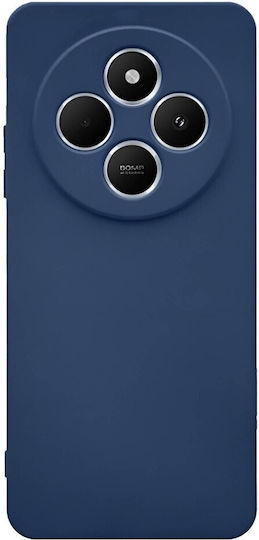 Forcell Back Cover Silicone / Tempered Glass Blue (Redmi 14C / Poco C75)