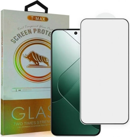 T-Max Fluid Despensing 3D 0.2mm Full Glue Full Face Tempered Glass Black (Xiaomi 14)