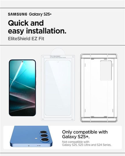Spigen ElliteShield EZ FIT HD Screen Protector (Galaxy S25+)