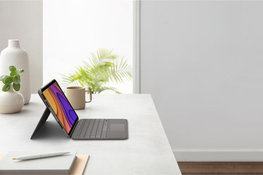 Logitech Folio Touch Flip Cover with Keyboard in English US Gray (iPad Air 2013 9,7") 920-009956