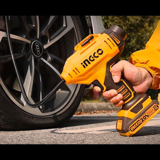 Ingco Car Tire Pump Rechargeable 20V (Without Battery)