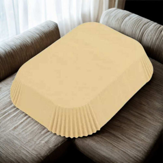 Hârtie De Copt Antiaderentă Pentru Air Fryer 14x22cm 100 Bucăți