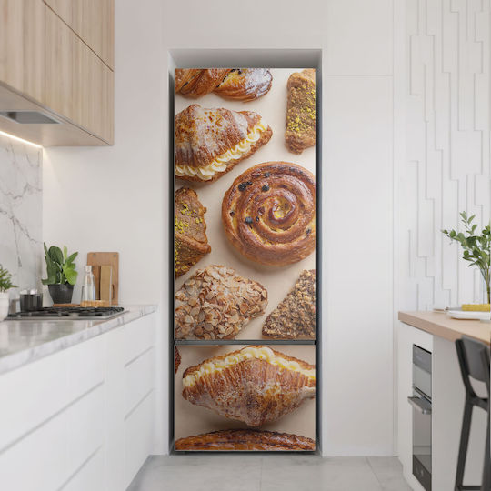Магнитно Покривало За Хладилник Фризер Вкусни Сладкиши Печива 70x190 См