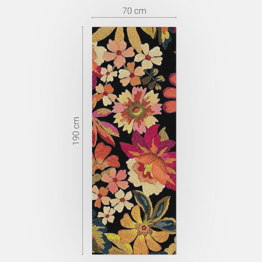 Magnetică Husă Pentru Frigider Model Floral Model Broderie 70x190 Cm