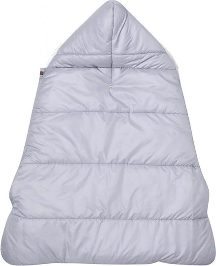 Kidizi Universal Sac de picioare pentru cărucior Impermeabil Gri cu căptușeală Fleece