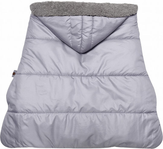 Kidizi Universal Sac de picioare pentru cărucior Impermeabil Gri cu căptușeală Fleece