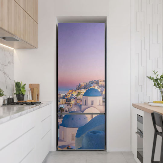 Magnetisches Wandsticker Kühlschrank Design Santorini Landschaft 70x190 cm Magnetisches Wandsticker Kühlschrank Design Santorini Landschaft 70x190 cm