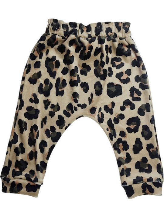 Serafino Velvet Beige/Leopard