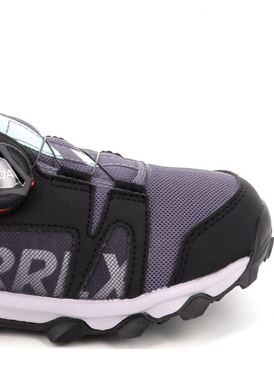 Kinder Wanderschuhe Terrex Agravic Boa Wasserdichte Lila