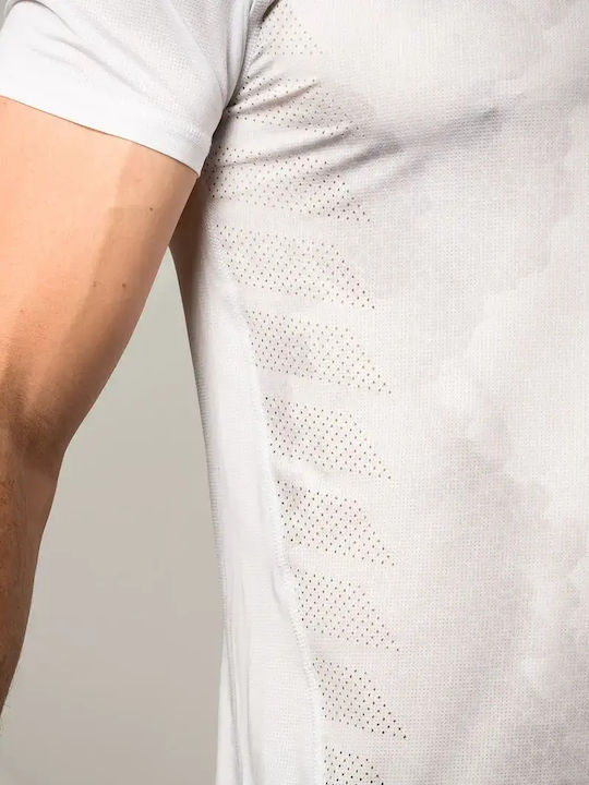 Technical Athletic T-shirt Deep White