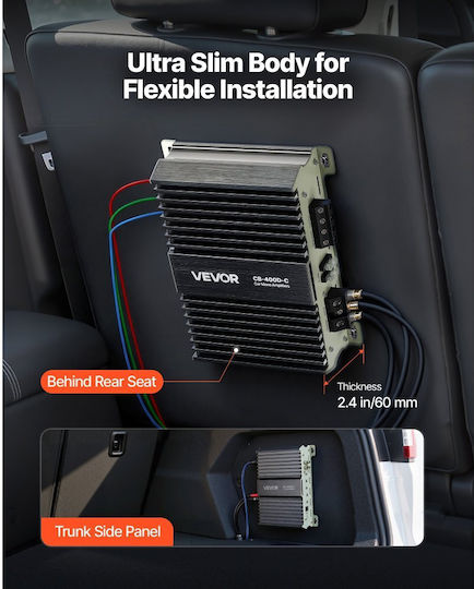 Vevor Car Audio Amplifier 1 Channel Class D