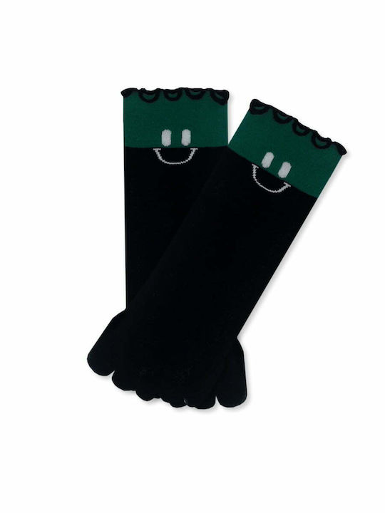 Κάλτσα Βαμβακερή Δάχτυλα Toe Socks Σχέδια Smile Ytli Κάλτσα Βαμβακερή Δάχτυλα Toe Socks Σχέδια Smile Ytli