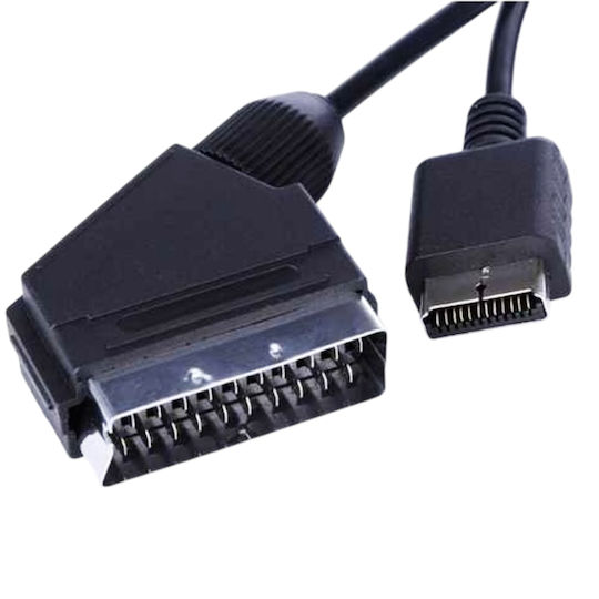 Cablu Imagine/Sunet pentru PS2 / PS3 Negru 1-GAME225