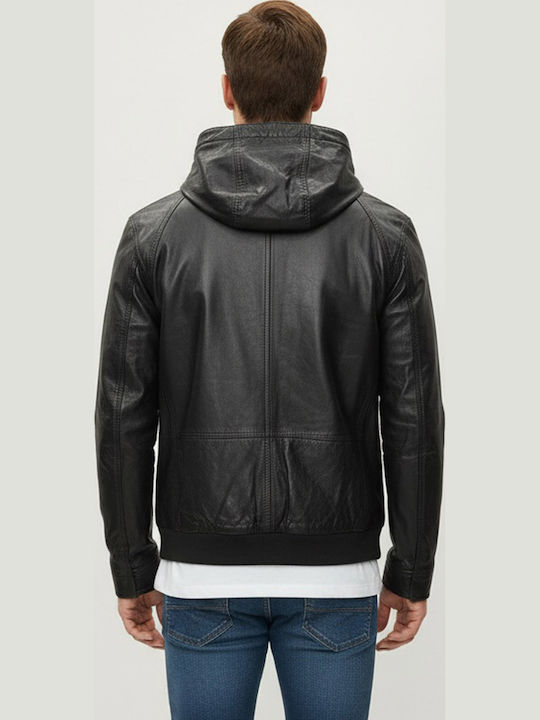 Lederjacke Jacke Black