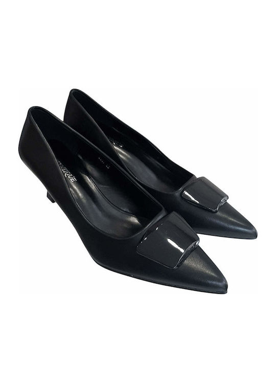 Pointed Toe Black Heels