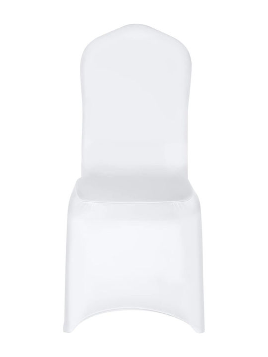 Elastische Abdeckung für Stuhl White 50Stück