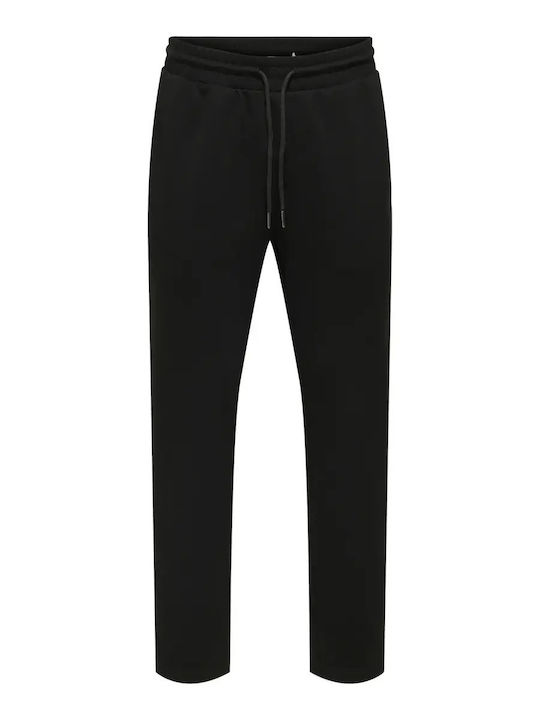 Pantaloni Elastic Black
