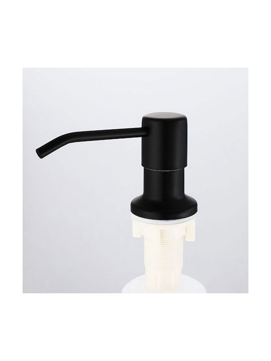 Spender aus Edelstahl Schwarz 300ml