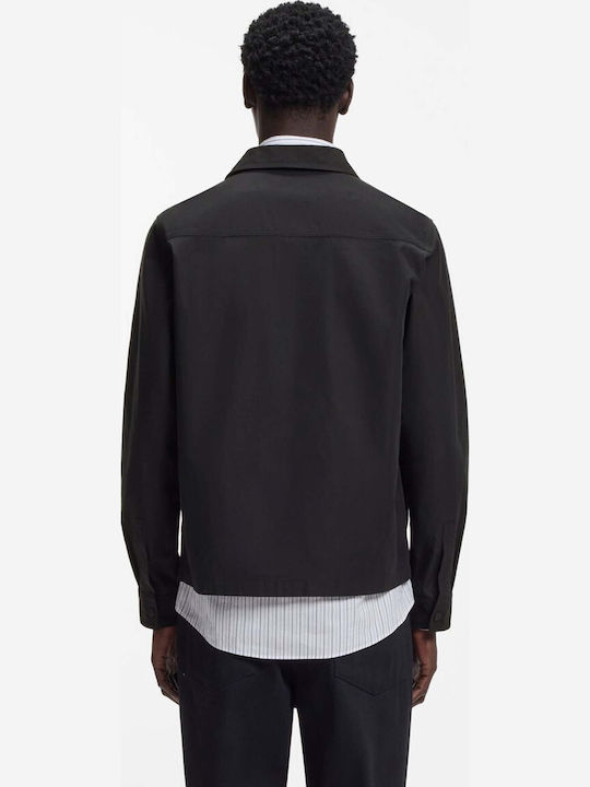 Evalom Μακρυμάνικo Overshirt Black
