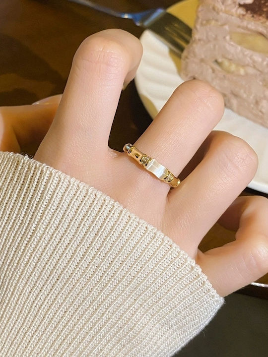 Ring made of Silver Gold Plated