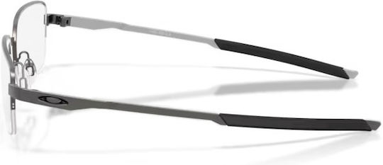 Oakley 0.5 Männlich Metallisch Brillenrahmen Gray OX3100-04