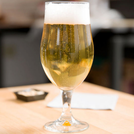 Soler Hispania Munique Set Gläser Bier, μπίρας aus Glas Mit Stiel 370ml 12Stück