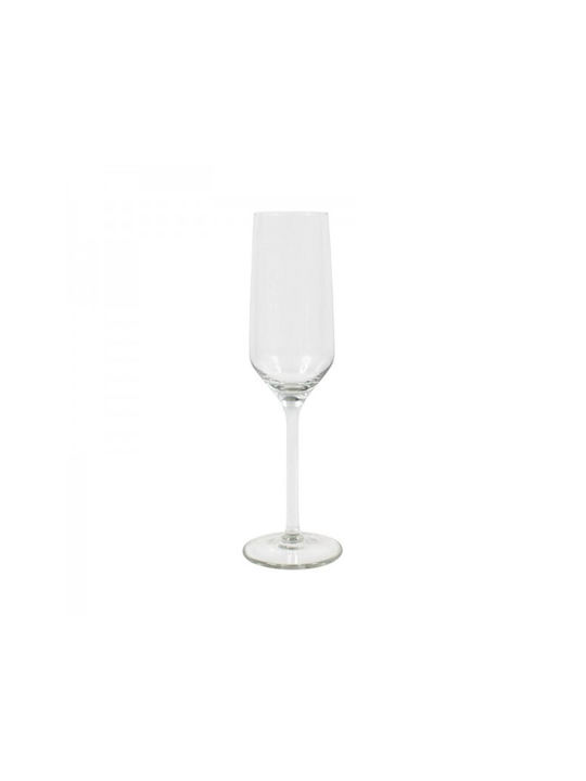 Soler Hispania Royal Leerdam Carre Set de pahare de sampanie / Vin alb din Sticlă Cu picior 220ml 2buc
