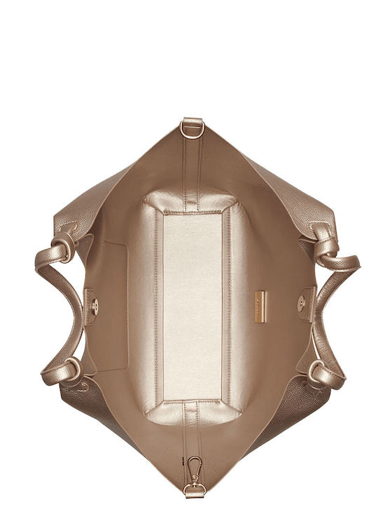 Paula Women's Bag Tote Handbag Gold