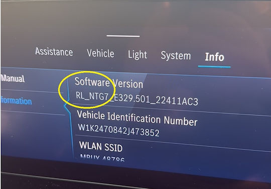 Mercedes Mbux/ntg7 Безжичен Carplay Android Auto Интерфейс Камера In