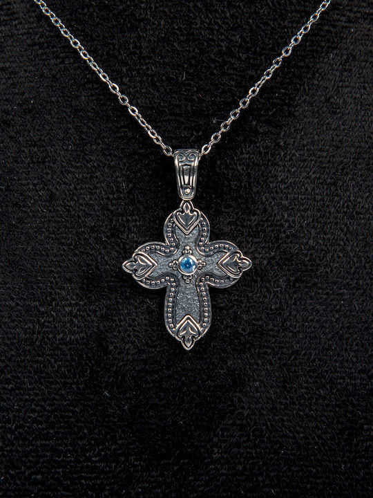 Damen Kreuz aus Silber