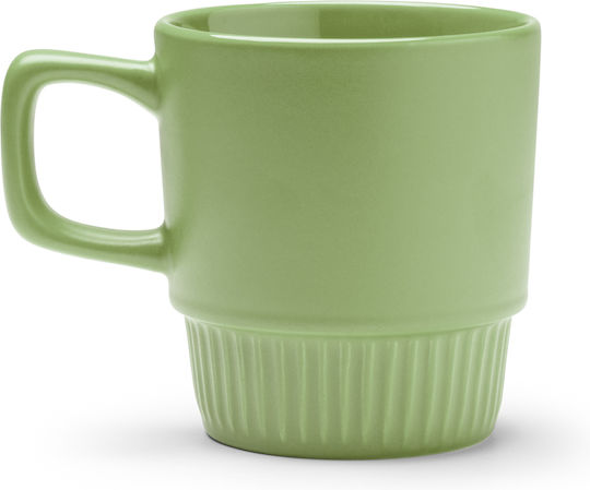 Longi Mug Ceramic Green 300ml Longi Mug Ceramic Green 300ml