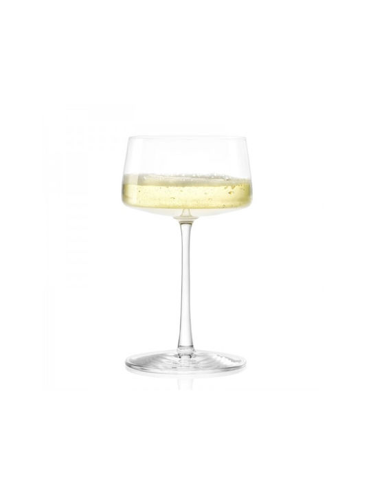 Stolzle Lausitz Set de pahare de sampanie / Vin alb din Cristal Cu picior 275ml 6buc