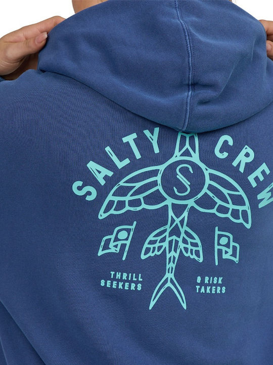 Women's Sweatshirt Hooded Navy