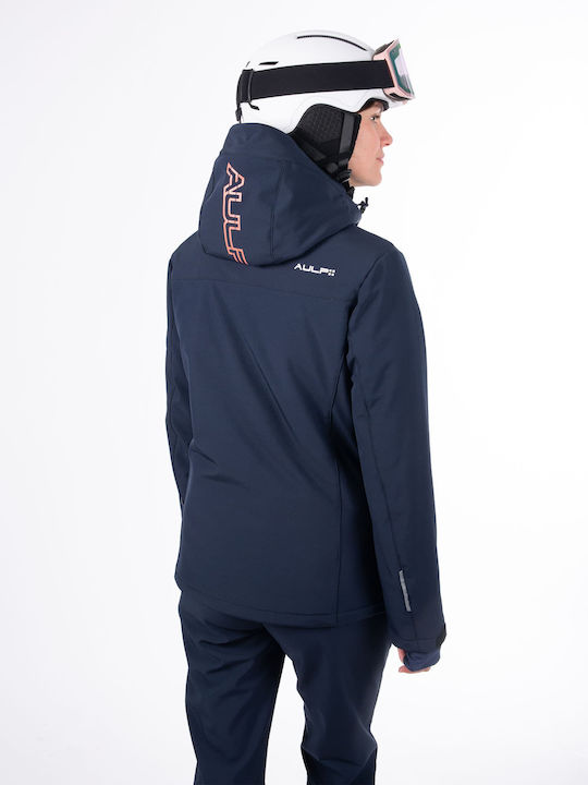 Aulp Vapor Women's Soft Shell Ski & Snowboard Jacket Blue VAPORNAF44