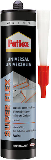 Universal Silicone White Exterior Interior 280 Ml
