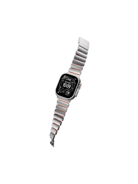 Nomad Λουράκι Ανοξείδωτο Ατσάλι Μπεζ (Apple Watch 44/45/46mm/Ultra 49mm)