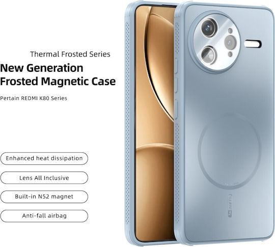 Abeel Back Cover Plastic Blue (Poco F7 Ultra)