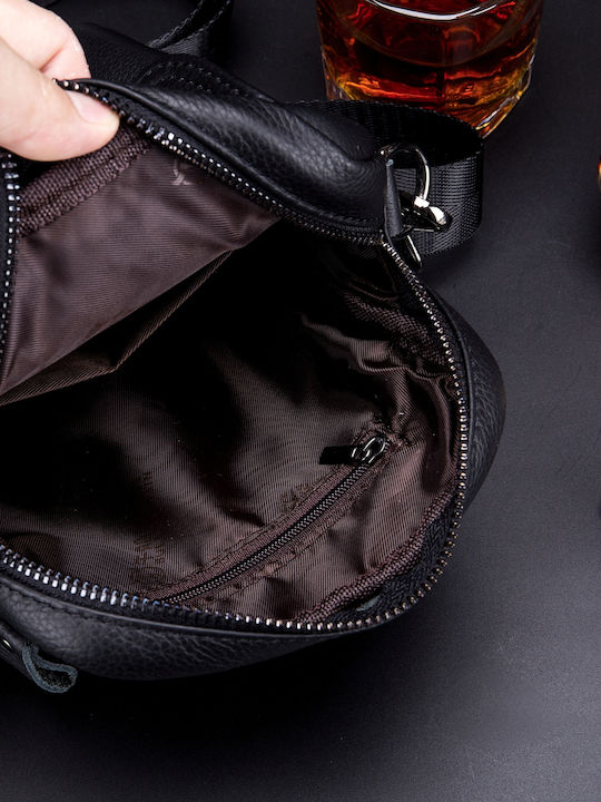 Djb Leather Men's Bag Shoulder / Crossbody Black