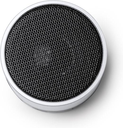 Corus Ηχείο Bluetooth 3W με Ραδιόφωνο και Διάρκεια Μπαταρίας έως 3 ώρες Ασημί