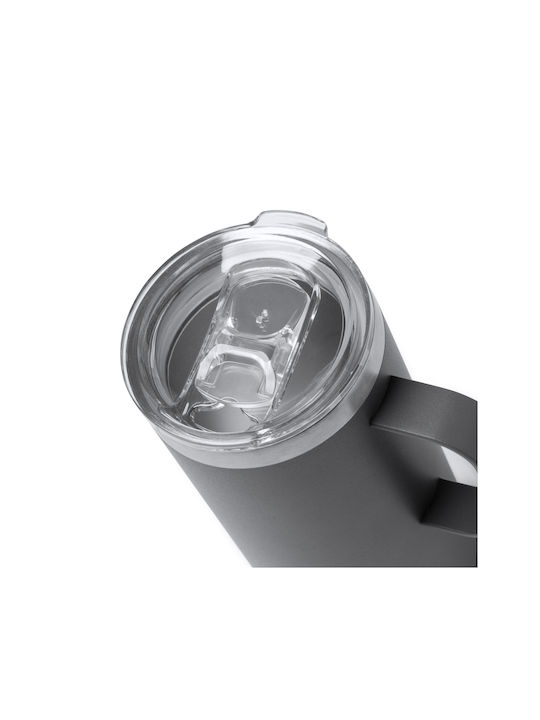 Glas aus Metall in Weiß Farbe 600ml