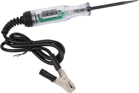 Tester Circuit Electric Auto 6-24v Cu Clesti Sondă Ideal Pentru Diagnoza Sistem Baterie Auto