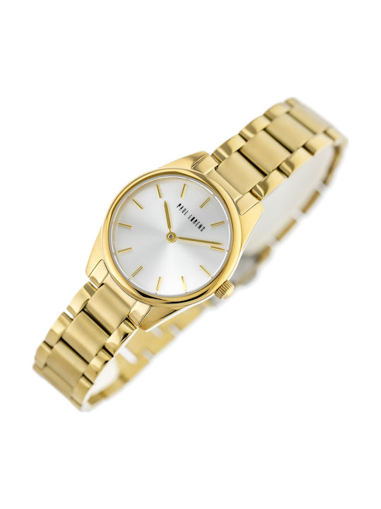 Paul Lorens Women's Watch 28mm Battery with Gold Stainless Steel Bracelet