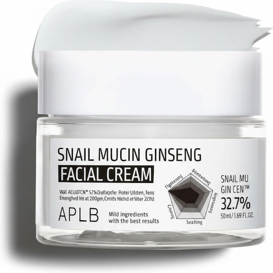APLB Cremă Hidratantă de Față cu Retinol și Secreție de Melc cu Ginseng și Mucină de Melc 55ml