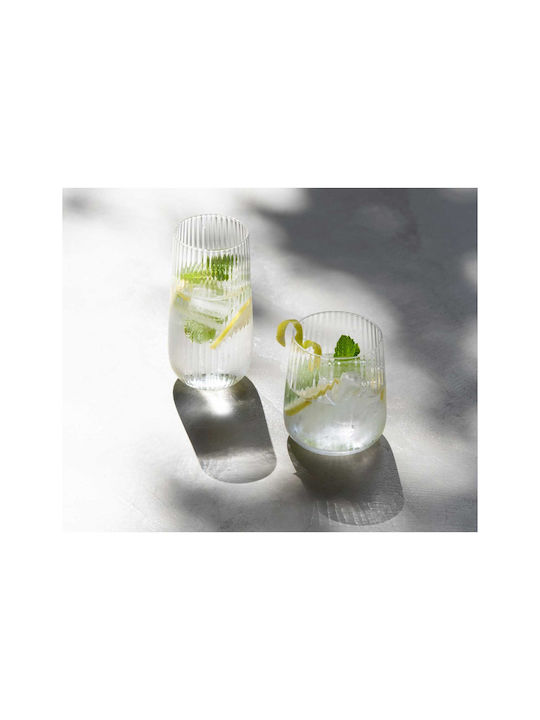 Andrea House Set of Glasses Water / Whiskey made of Glass 250ml 6pcs