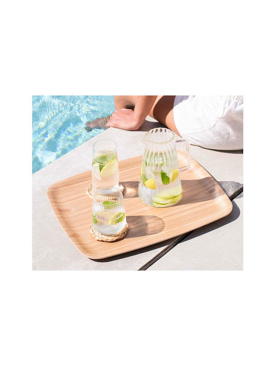 Andrea House Set Gläser Wasser aus Glas 450ml 6Stück