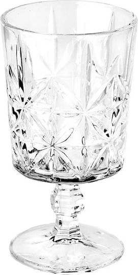 Estia Hobstar Set of Glasses for White Wine made of Glass in White Color 182ml 6pcs