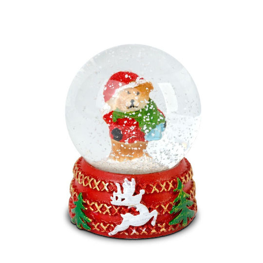 Weihnachtliche Schneekugel 4.5x4.5x6.2cm 1Stück (Μiverse Designs)