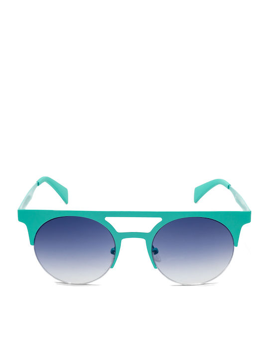 Italia Independent Men's Sunglasses with Blue Plastic Frame and Blue Lens 0026.036.000